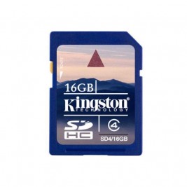Kingston Secure Digital Card SDHC 16GB - geheugenkaart