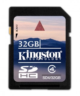 Kingston SD kaart 32 GB geheugenkaart
