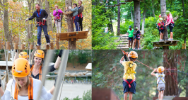 Zips & Ropes Klimpark 10 Attracties 3 uur